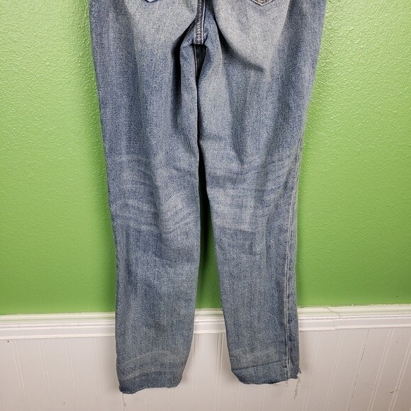 Blank NYC Light Wash Paper Waste Basket Distressed Jeans Size 24 - Picture 2 of 12